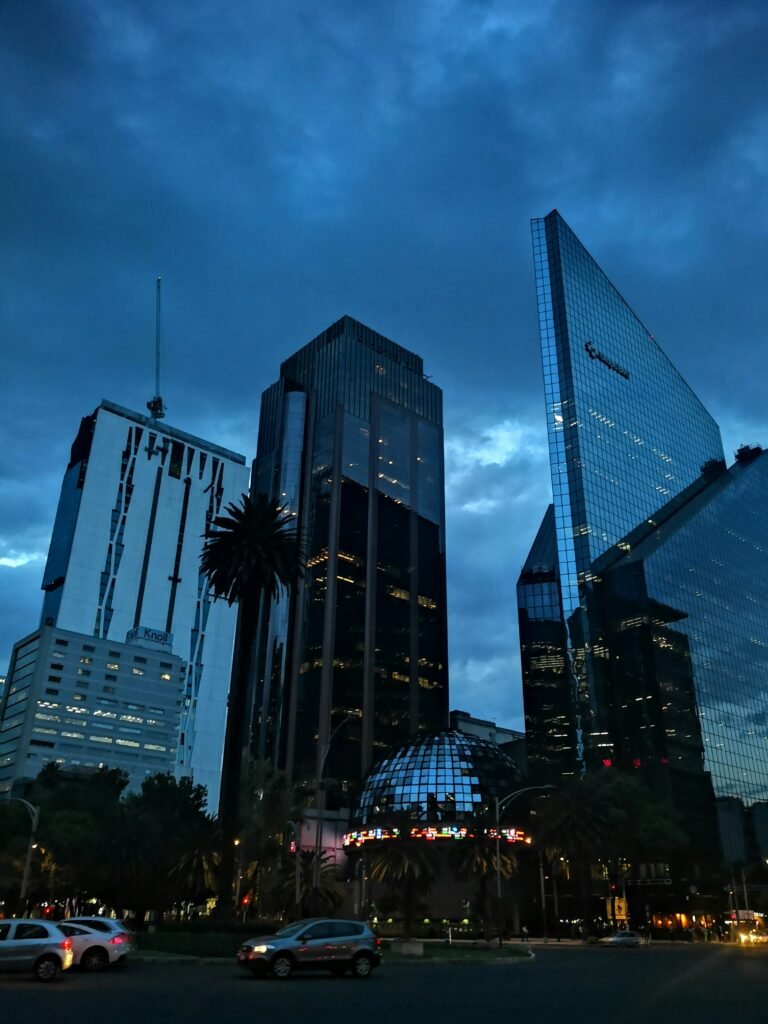 Foto de la bolsa de valores en México